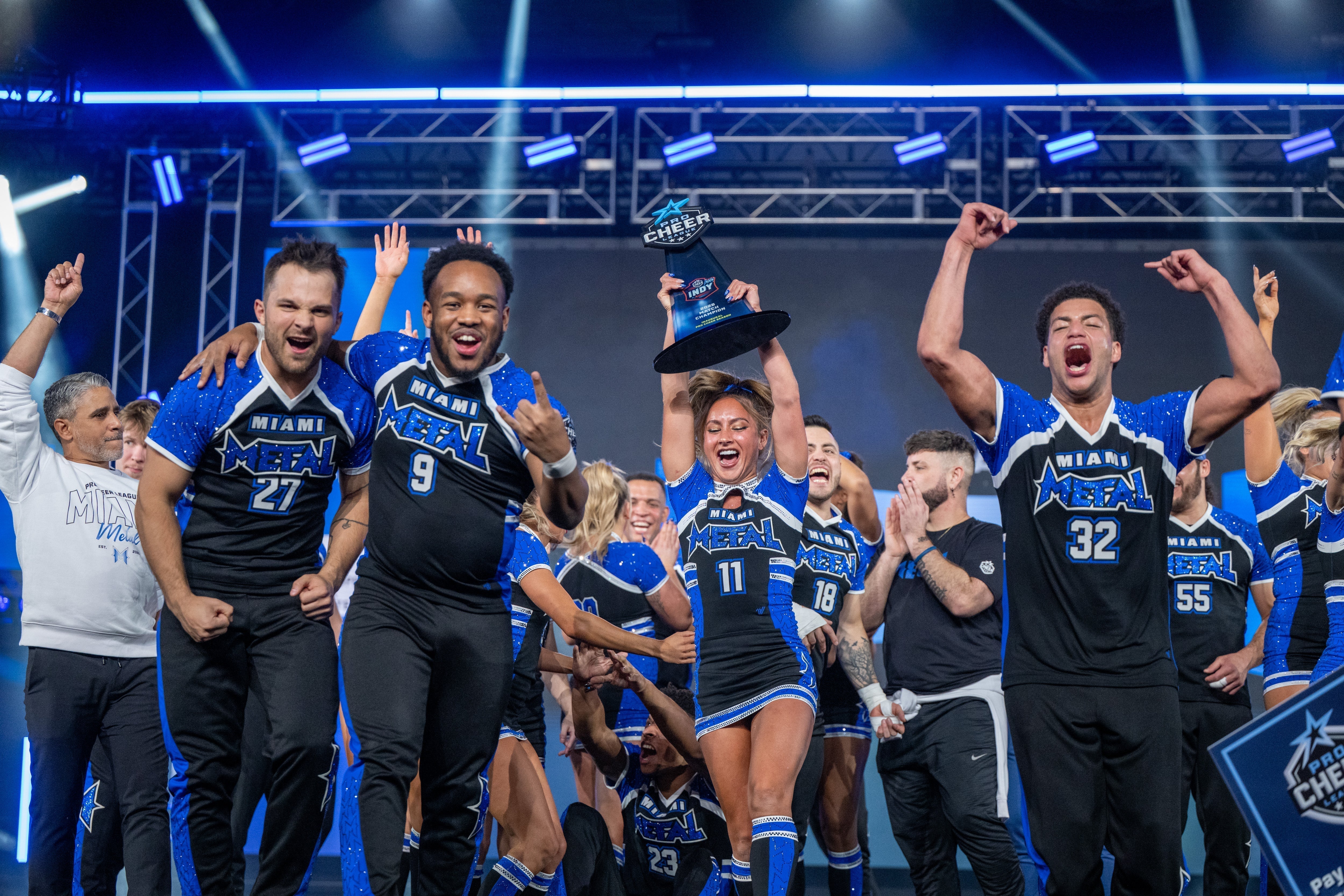 Professional Cheer League Debuts in Indianapolis with Season-Opening Win by Miami Metal