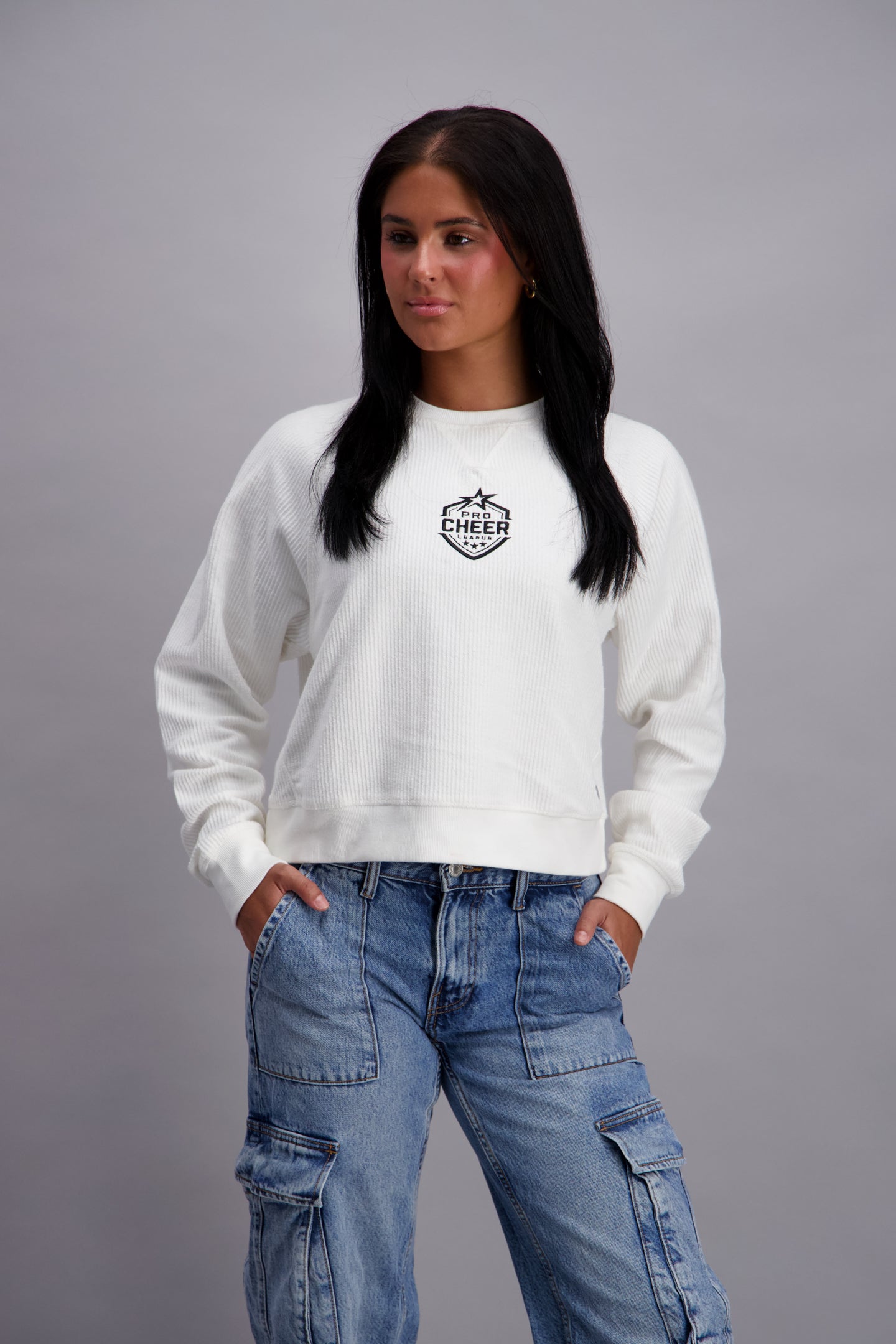 PCL Rib Cropped Pullover