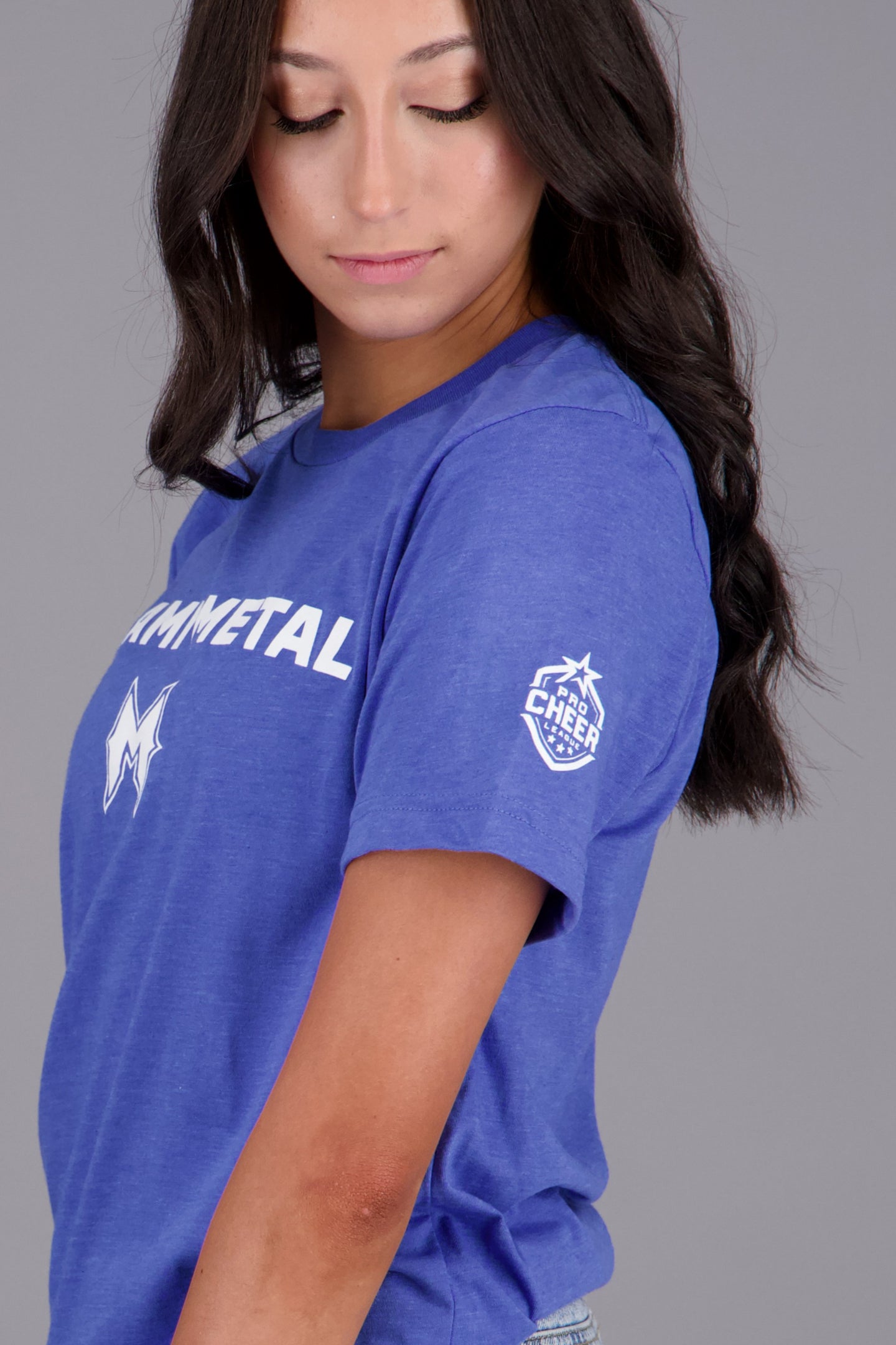 Miami Metal Blue Tee – Pro Cheer League