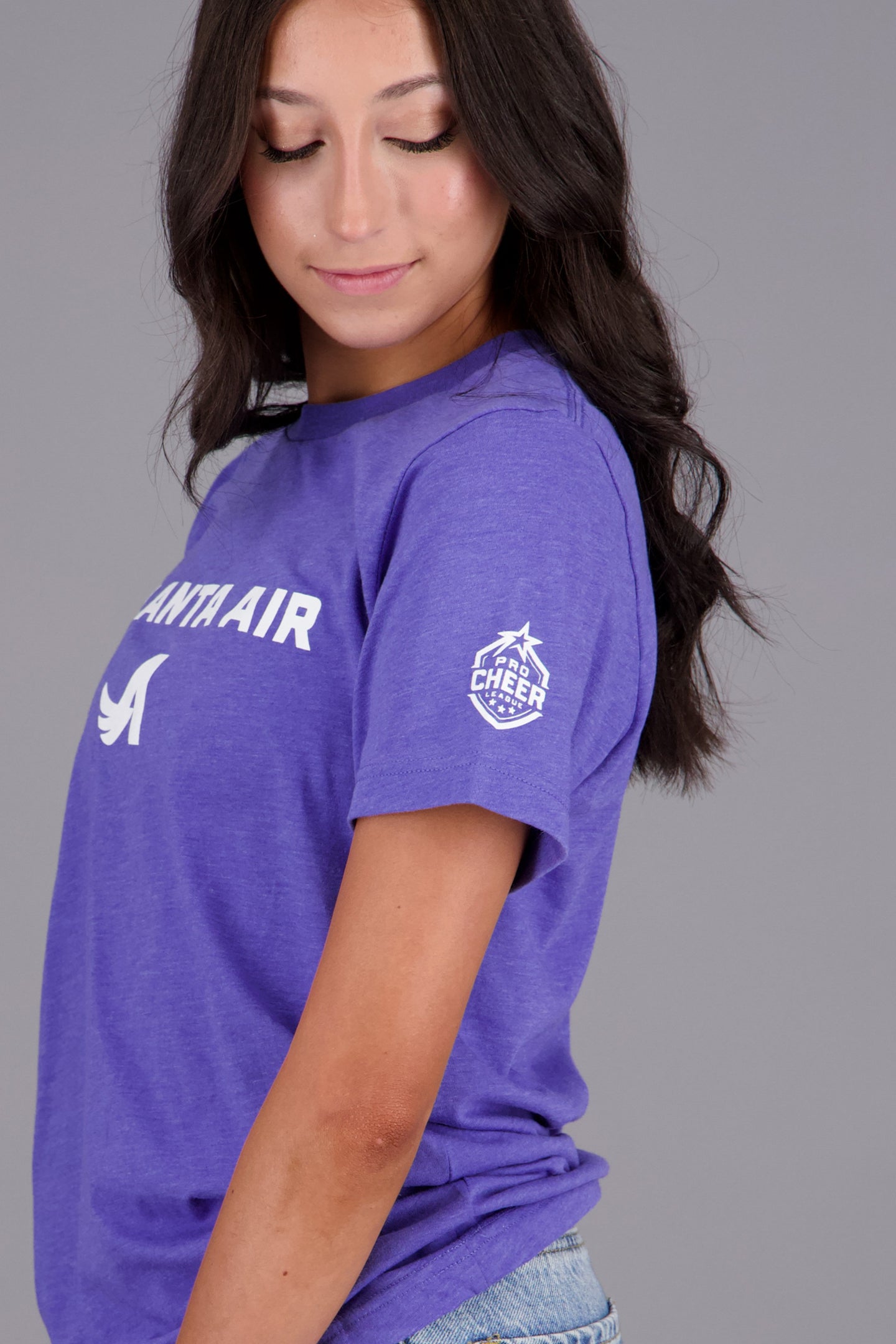 CHEER DANCE 紫 Tシャツ Atlanta Air Purple Tee – Pro Cheer League