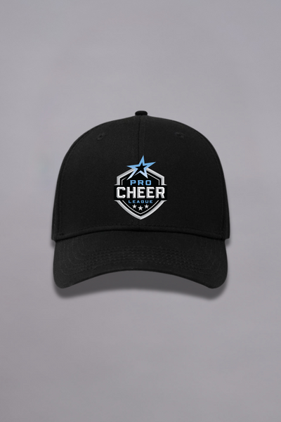 Pro Cheer League Black Classic Ball Cap