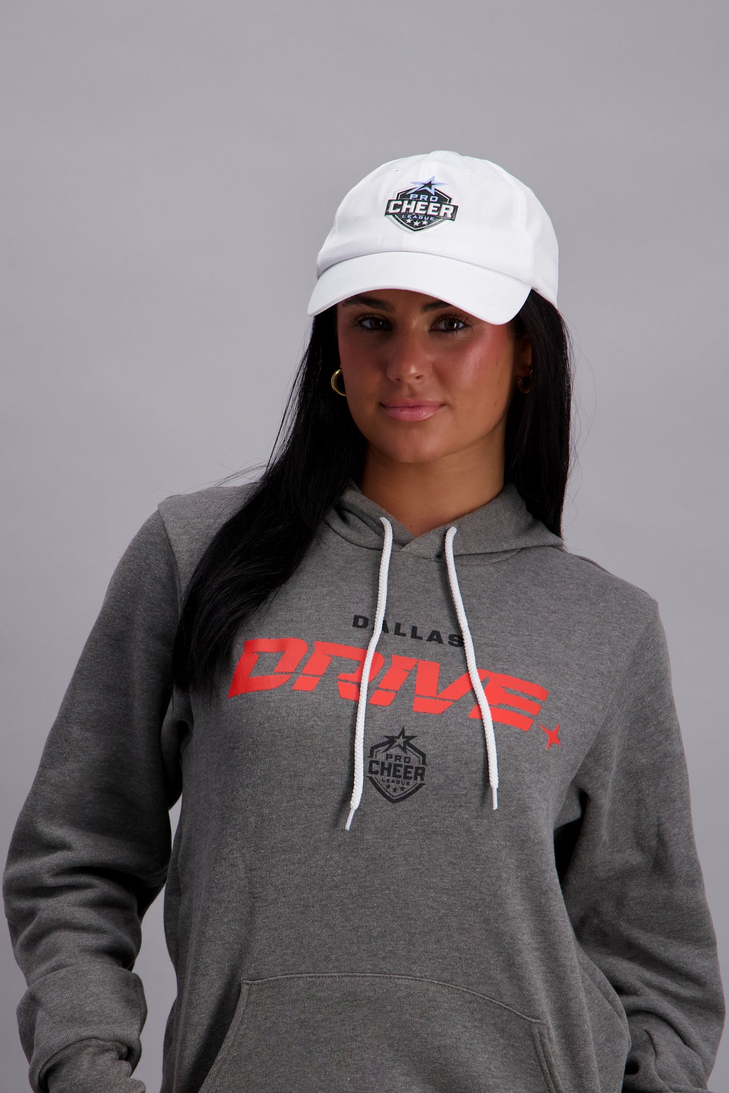 Pro Cheer League White Classic Ball Cap