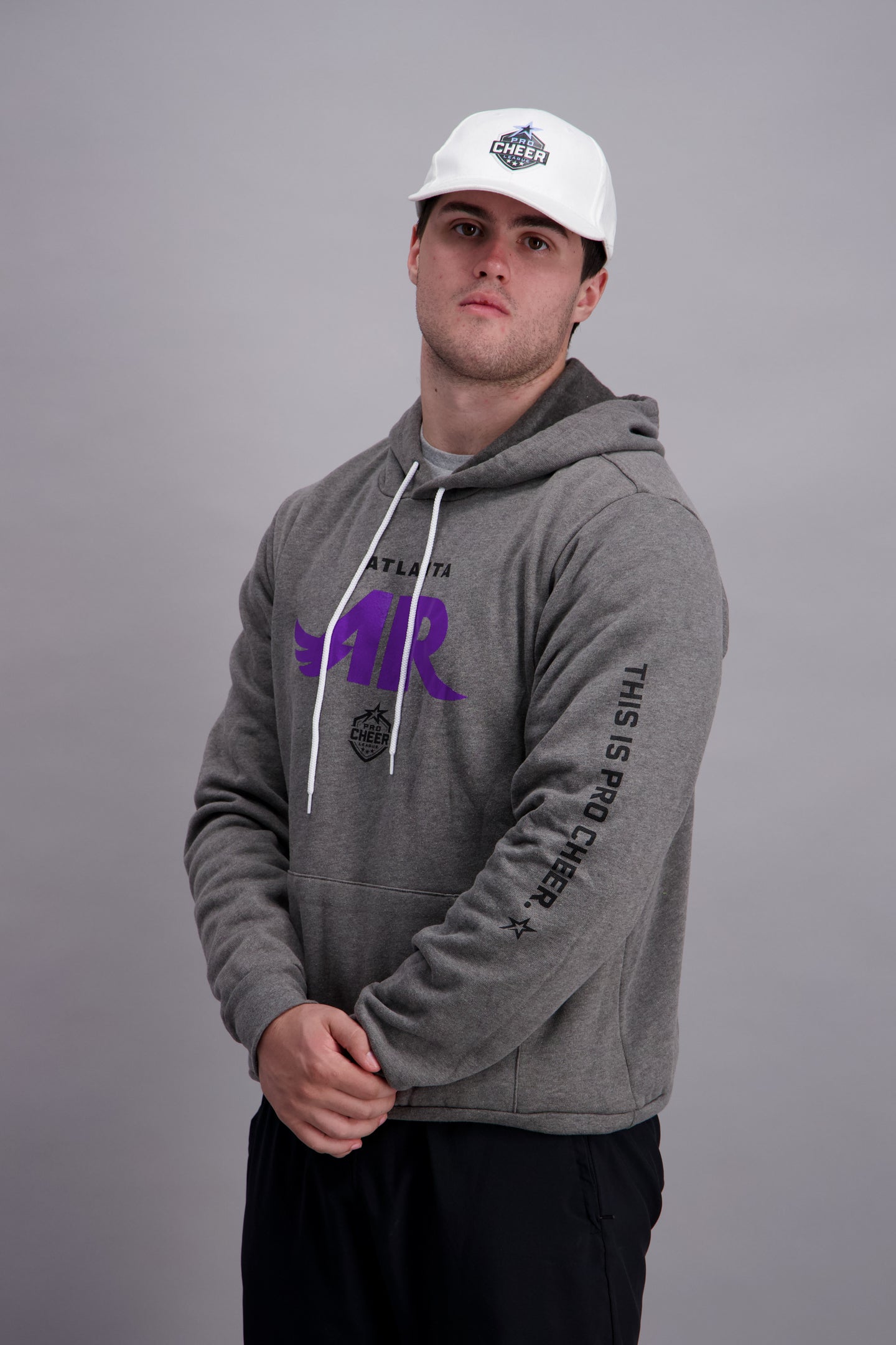 Pro Cheer League White Classic Ball Cap