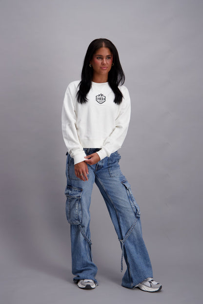 PCL Rib Cropped Pullover
