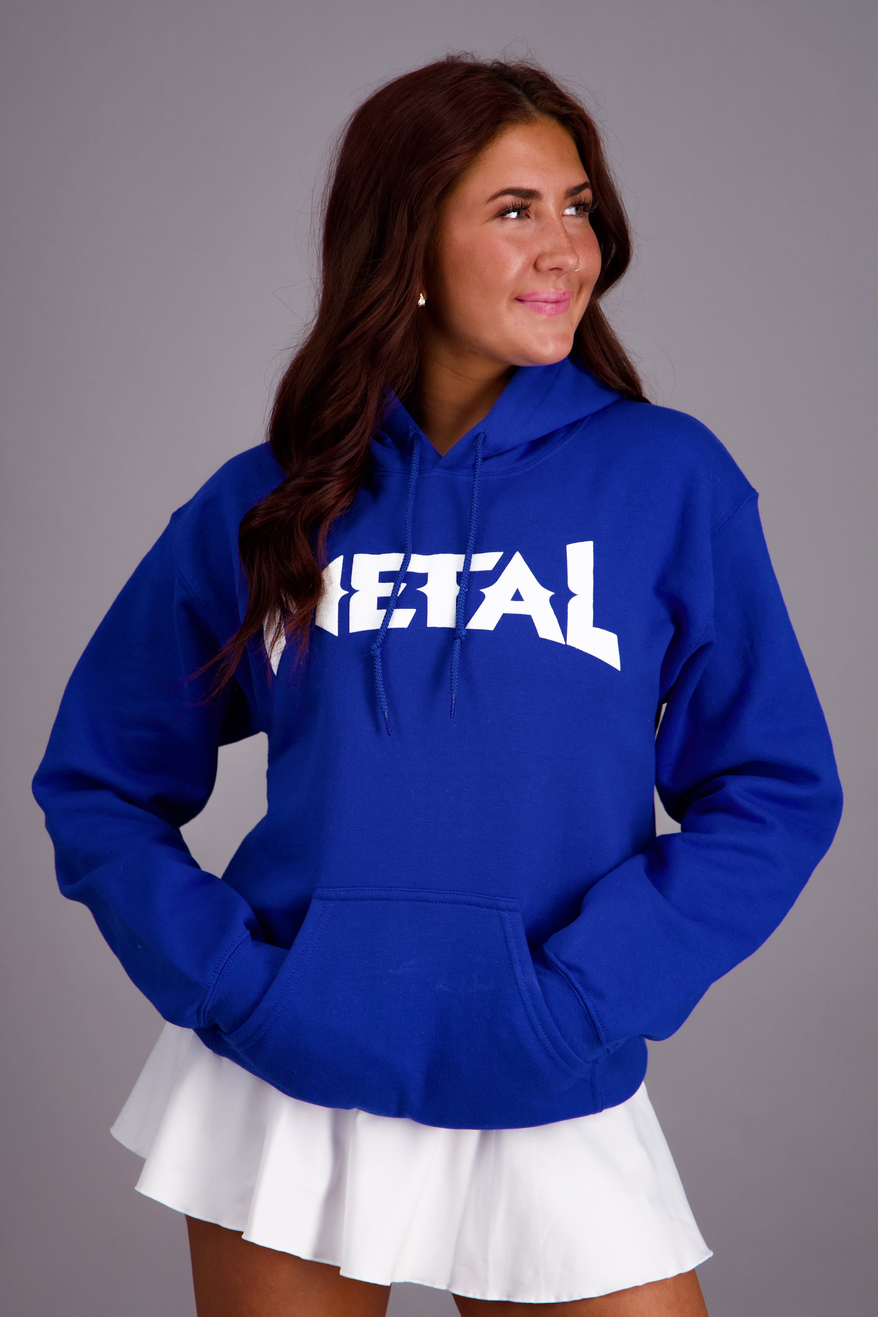 Miami Metal Puff Hoodie
