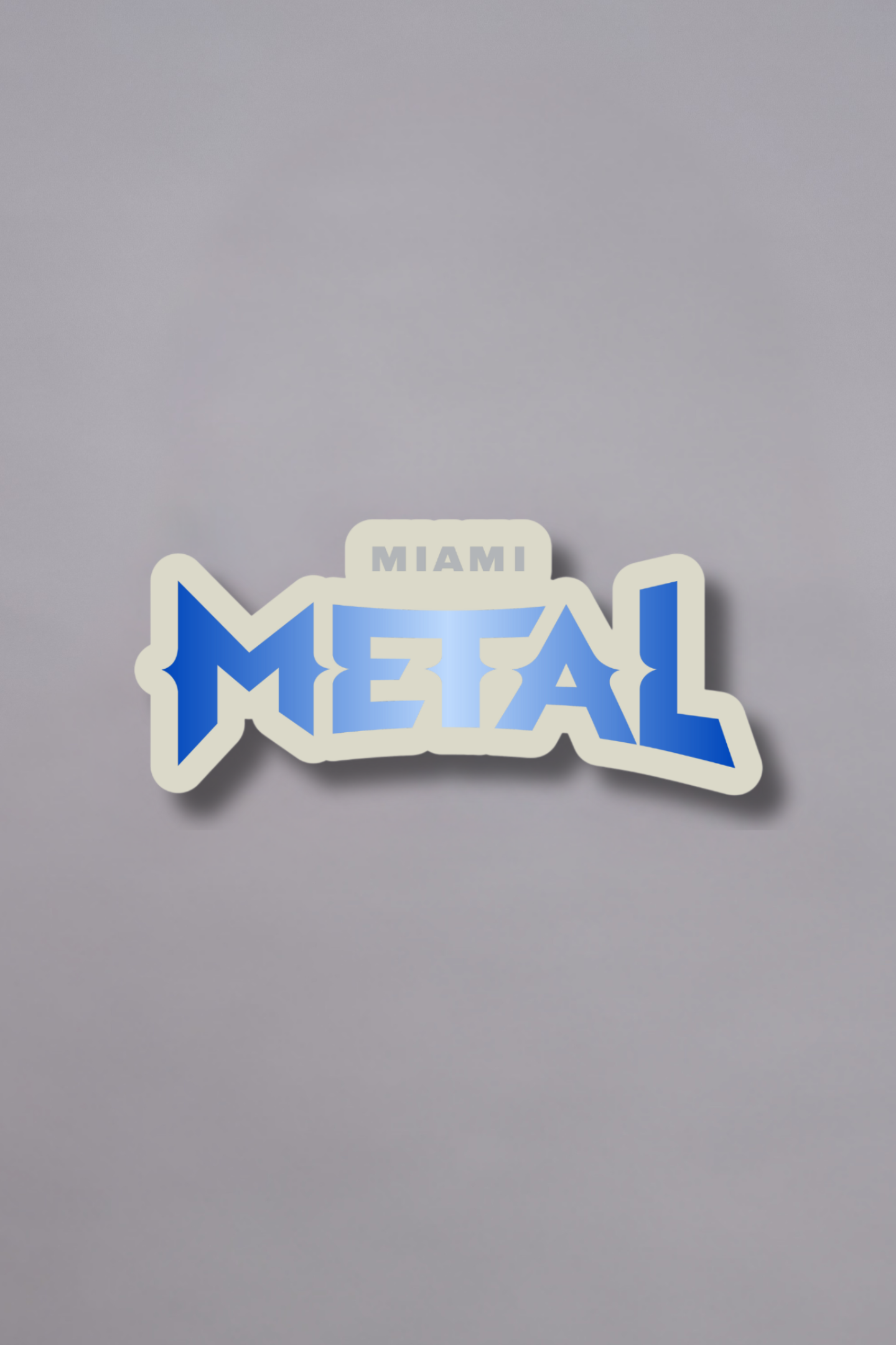Miami Metal Trading Pin