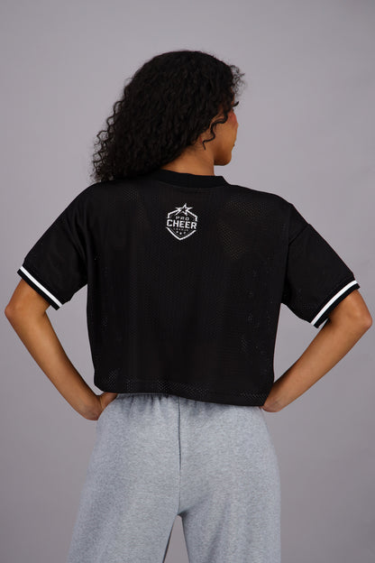 Atlanta Air Mesh Crop Pullover